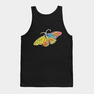 Cool butterfly colored t-shirt Tank Top